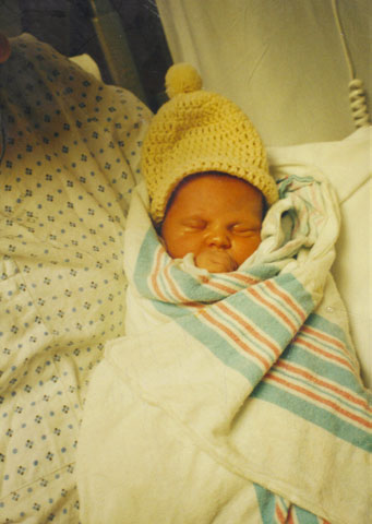 J.P. after birth